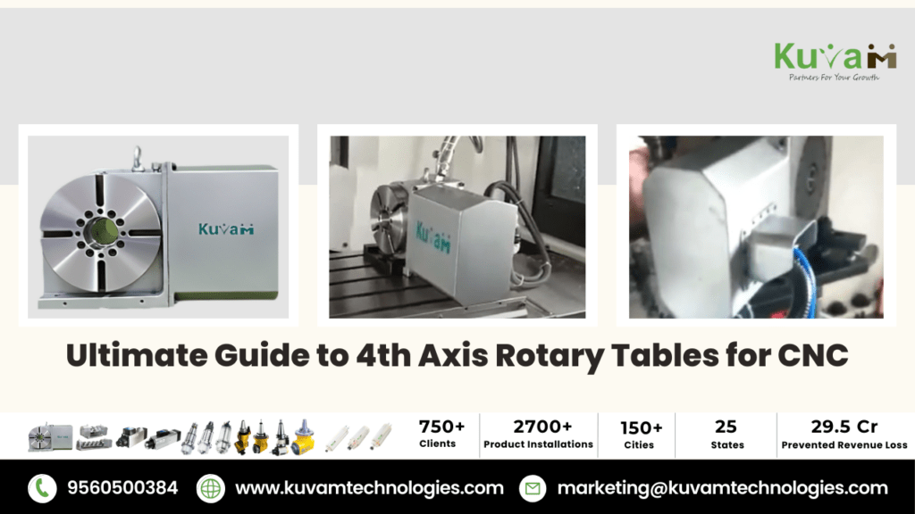 Ultimate Guide to 4th Axis Rotary Tables for CNC | Kuvam Technologies