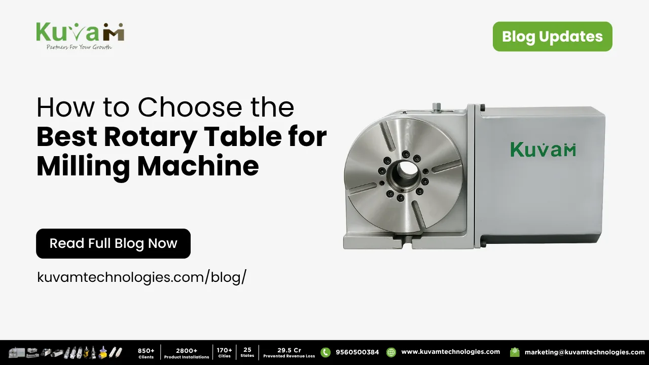 How to Choose the Best Rotary Table for Milling Machine