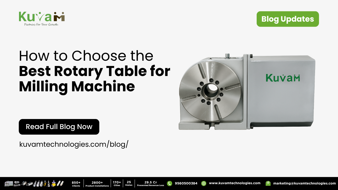 How to Choose the Best Rotary Table for Milling Machine