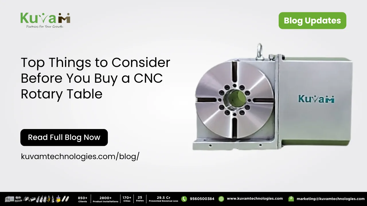 Top Things to Consider Before You Buy a CNC Rotary Table