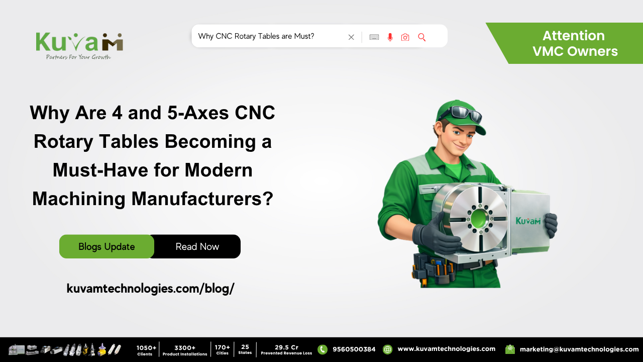 Why Are 4 and 5-Axes CNC Rotary Tables Becoming a Must-Have for Modern Machining Manufacturers?