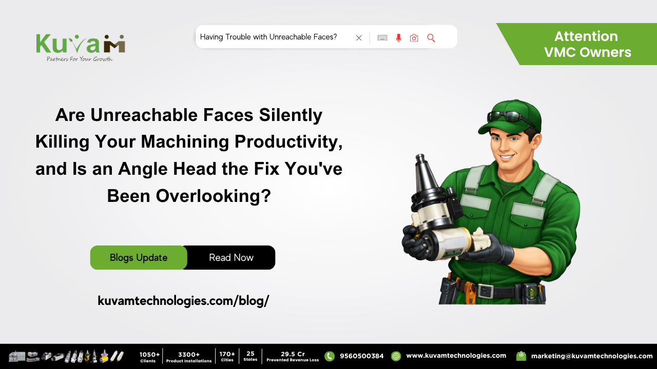 Are Unreachable Faces Silently Killing Your Machining Productivity and Is an Angle Head the Fix You’ve Been Overlooking?