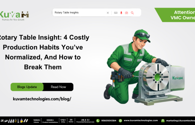Rotary Table Insight: 4 Costly Production Habits You’ve Normalized, And How to Break Them