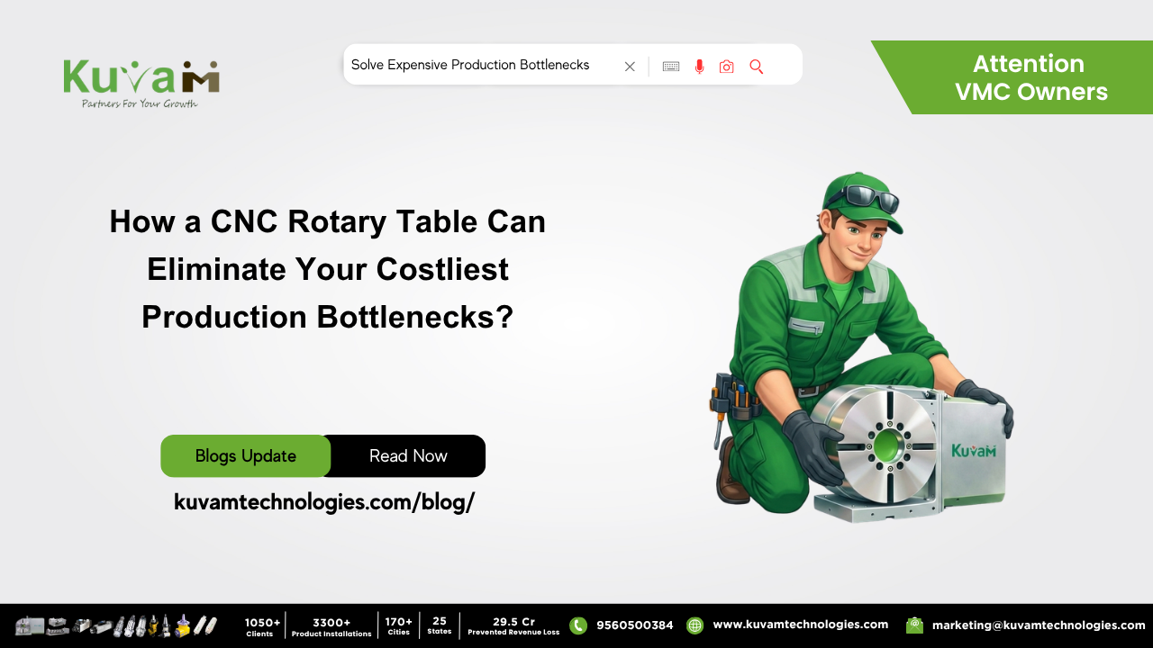How a CNC Rotary Table Can Eliminate Your Costliest Production Bottlenecks?