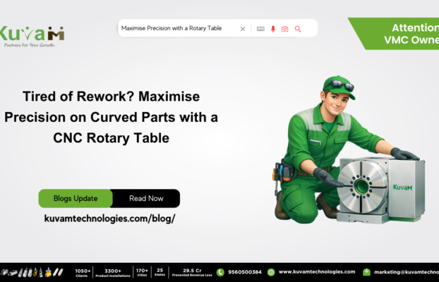 Tired of Rework? Maximise Precision on Curved Parts with a CNC Rotary Table