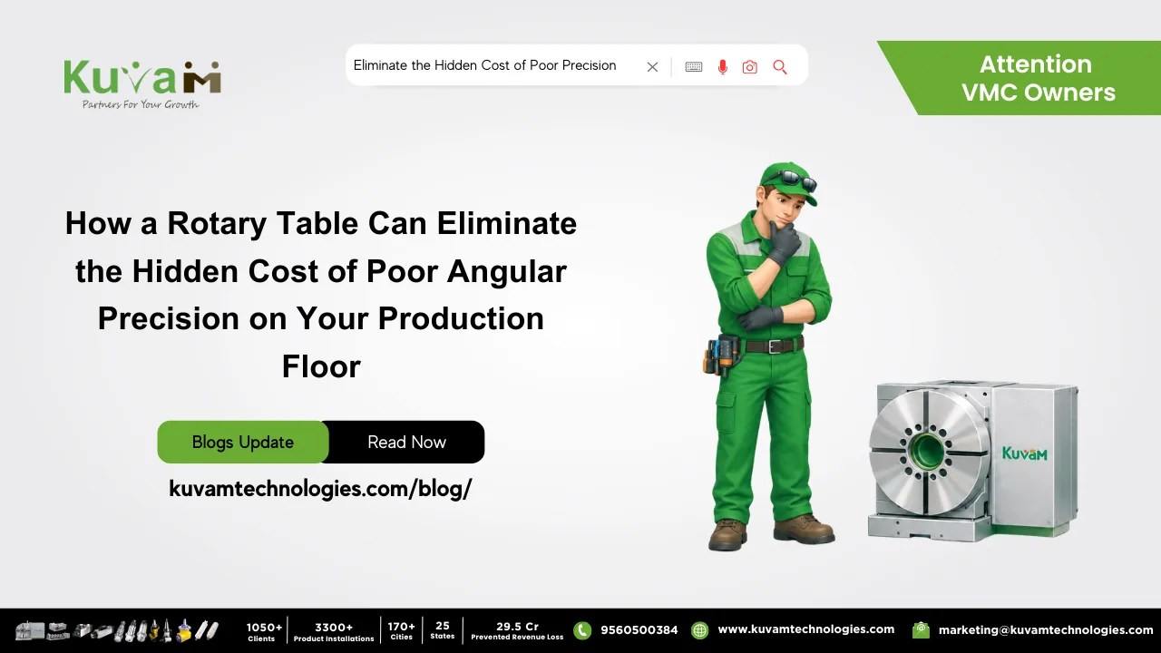 How a Rotary Table Can Eliminate the Hidden Cost of Poor Angular Precision on Your Production Floor