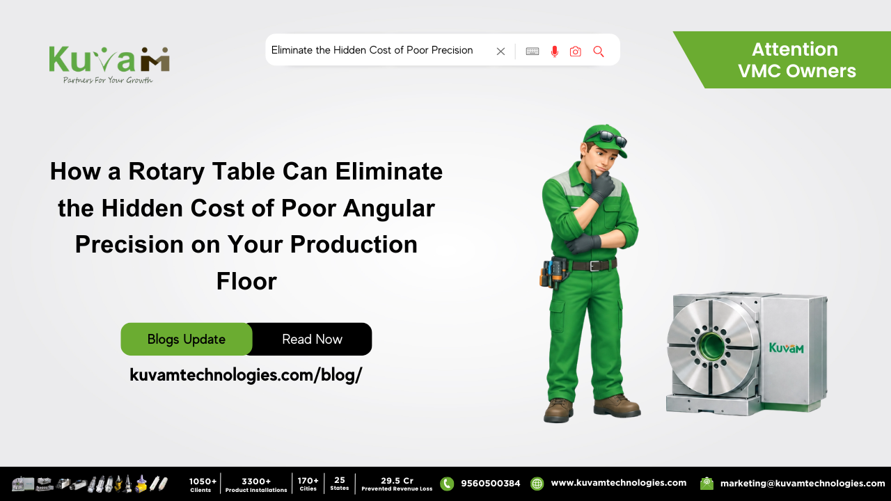 How a Rotary Table Can Eliminate the Hidden Cost of Poor Angular Precision on Your Production Floor