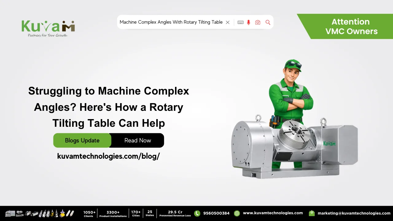Can a Rotary Tilting Table Handle Complex Angles That Single-Setup Machining Cannot Reach?