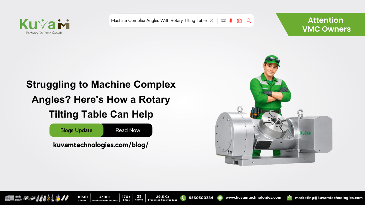 Can a Rotary Tilting Table Handle Complex Angles That Single-Setup Machining Cannot Reach?
