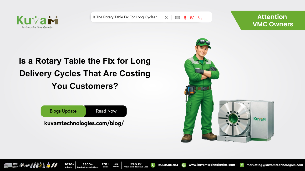Is a Rotary Table the Fix for Long Delivery Cycles That Are Costing You Customers?