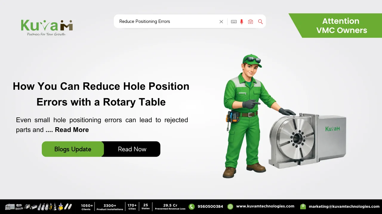 Are Wrong Hole Positions Ruining Your Parts, and Could a Rotary Table Be the Simple Fix?