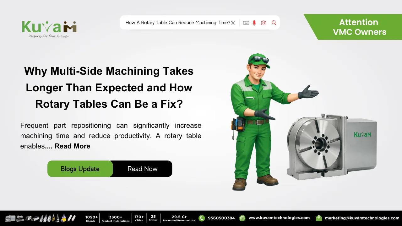 Is the Real Reason Your Multi-Side Machining Jobs Take So Long the Number of Times You Have to Move the Part and Can a Rotary Table Stop That?