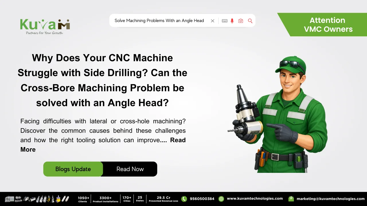 Does Your VMC Machine Keep Failing on Lateral and Cross-Bore Features and Could an Angle Head for VMC Milling Be the Solution You Have Been Overlooking?