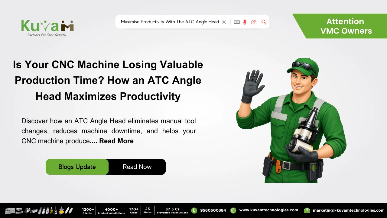 Is Every Manual Angle Head Swap on Your CNC Machine Silently Draining Your Production Capacity — and Could an ATC Angle Head Recover It?