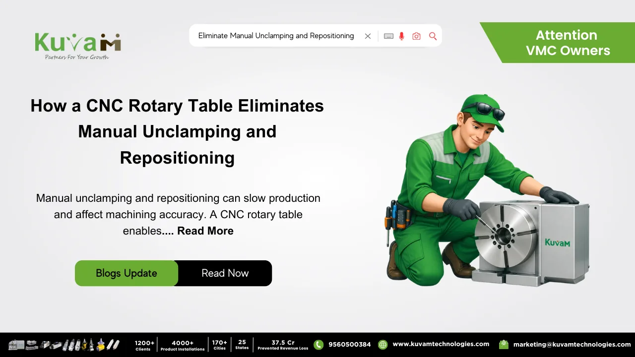 Why Are You Still Unclamping and Repositioning Parts by Hand? The Rotary Table Might Be the Fix You Haven’t Tried Yet