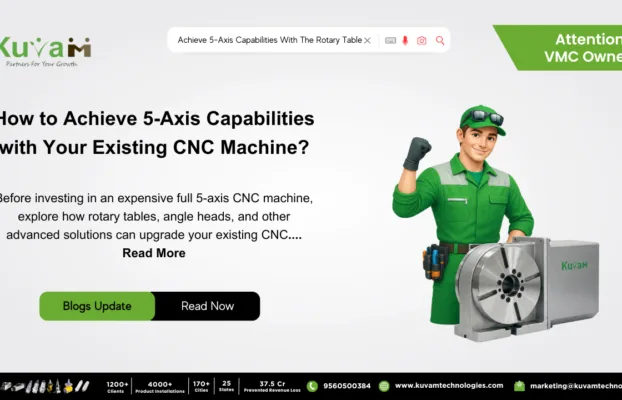Do You Really Need a Full 5-Axis Machine or Just a Rotary Table to Use the One You Already Have?