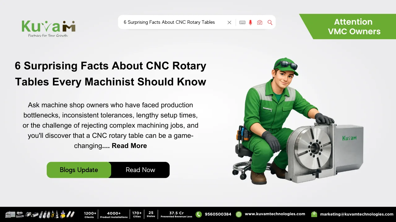6 Things About CNC Rotary Tables You May Not Have Known
