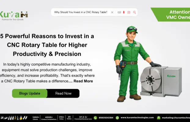 5 Reasons Why You Should Invest in a CNC Rotary Table