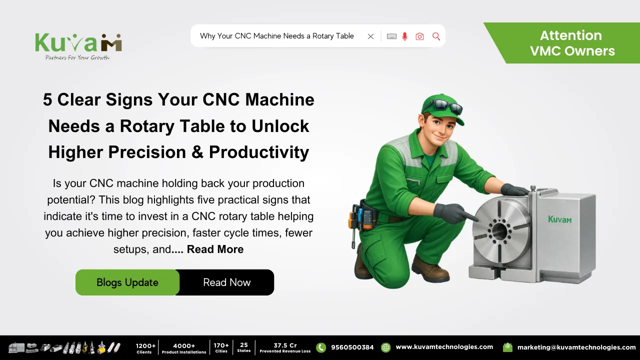 5 Signs You Should Invest in a CNC Rotary Table