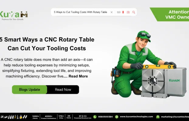 5 Ways a CNC Rotary Table Quietly Cuts Your Tooling Costs