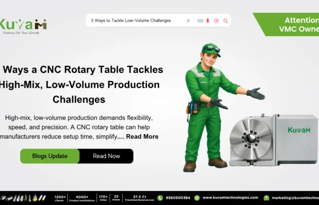 5 Ways a CNC Rotary Table Solves the High-Mix, Low-Volume Production Headache