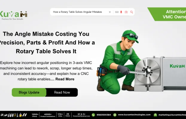 How a Rotary Table Fixes Angle Mistakes That Are Costing You Parts