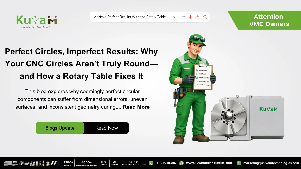 Why Your “Perfect Circles” Aren’t Actually Perfect And How a Rotary Table Fixes It