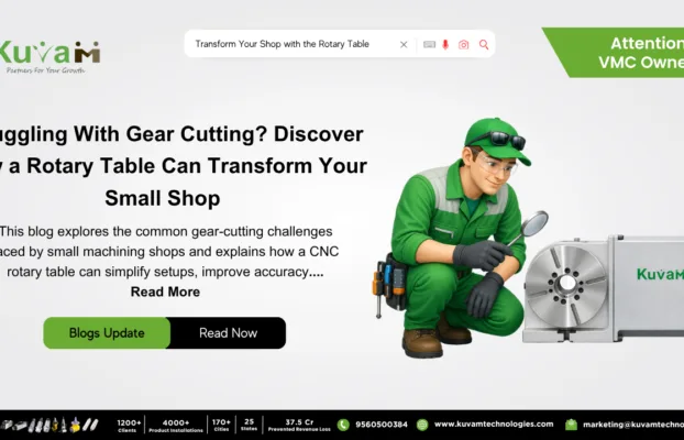 The Gear-Cutting Problem Small Shops Keep Facing and How a Rotary Table Solves It