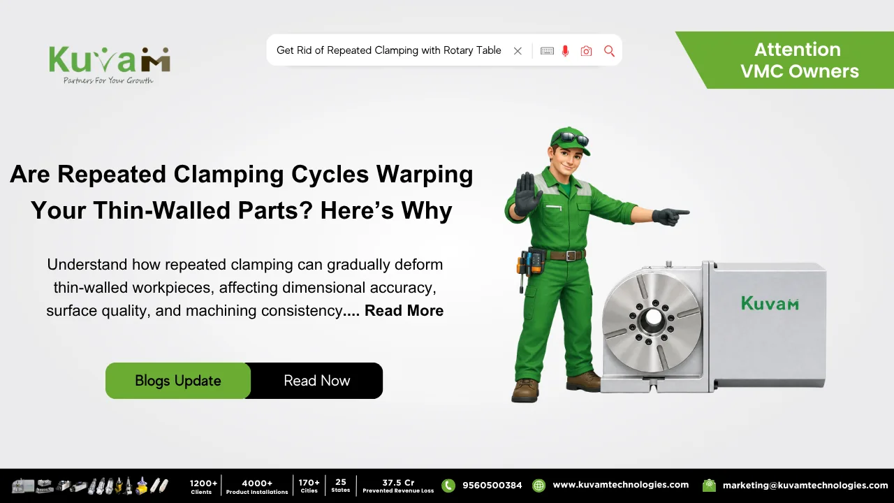 Rotary Table Solving The Warped Parts Problem: Why Repeated Clamping Is Quietly Deforming Your Thin-Walled Workpieces