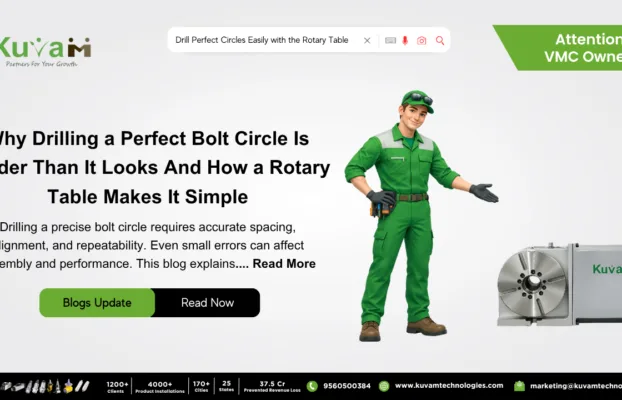 How a Rotary Table Makes It Simple to Drill a Perfect Bolt Circle