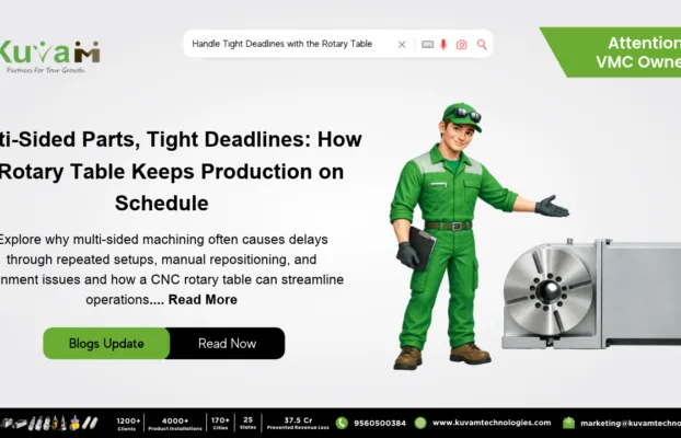 How a Rotary Table Prevents Multi-Sided Parts from Blowing Your Delivery Deadlines and Gets You Back on Schedule