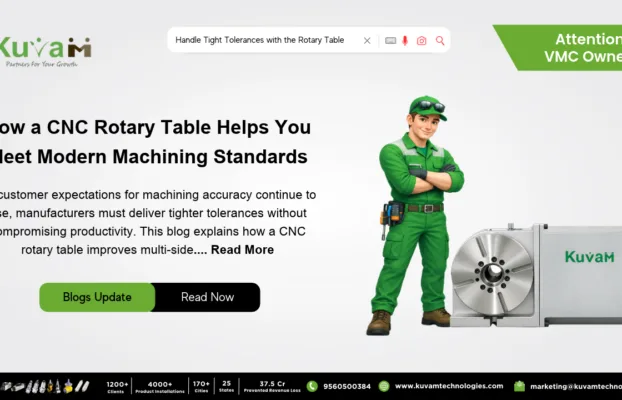 How a Rotary Table Helps You Keep Up with the Tight Tolerances that Customers Want