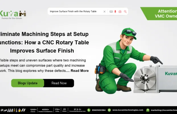 How a CNC Rotary Table Improves Surface Finish & Eliminates Machining Steps at Setup Junctions